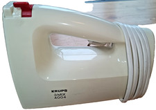 KRUPS - Handmixer 3 Mix 4004 - Type 727 - 170W - weiß - Heckantrieb - gereinigt