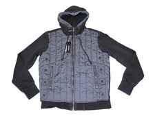 Diesel Herren Jacke Winterjacke Kapuze Isoliert - J-Vester - schwarz - Größe M