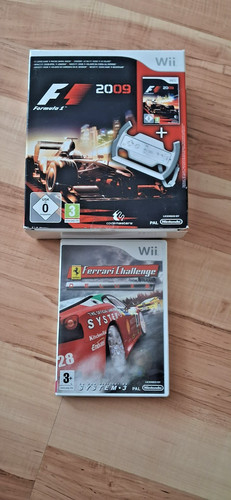 Wii 2009 bundle - f1, racing