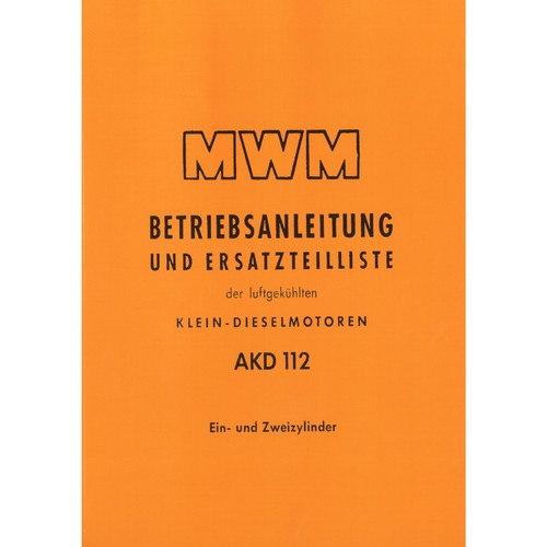 Mwm dieselmotor akd - akd, z