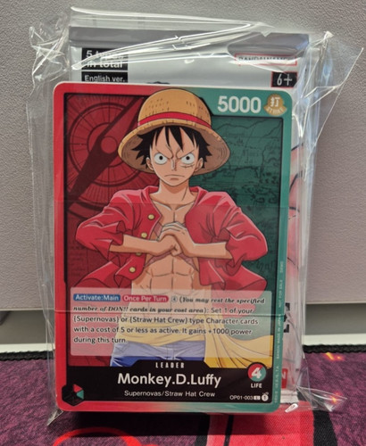 One piece pre - pre-errata,