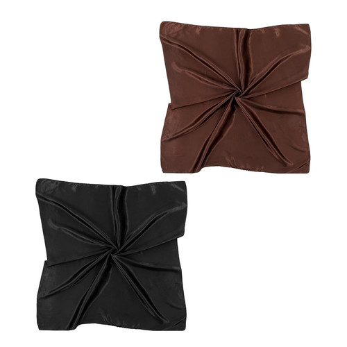 Seidentuch damen 90x90 set - 90x90,