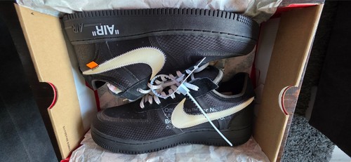 Nike af1 off white black - nike, off-white
