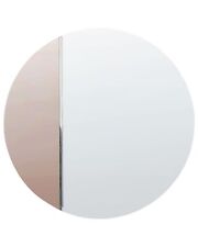 Wandspiegel roségold rund  79 cm ohne Rahmen modern Dekospiegel Charron