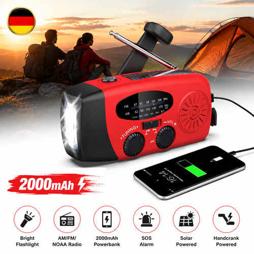 Solar radio kurbelradio - solar,