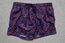 Koala Bay Summer Beach Badeshorts Badehose Octopus marineblau rot Größe S
