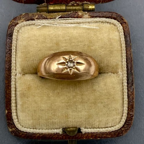 Vintage massiver rotgold - massiver,