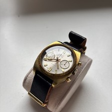 Vintage BWC SWISS Luxus Gold Chronograph Valjoux 7733 Swissuhr -TOP !