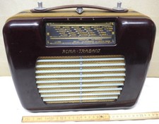 Rema - Trabant  19KBN  Röhrenkofferradio von 1955  DDR RFT 