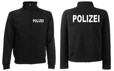 Polizei sweatjacke jacke - sweatjacke,
