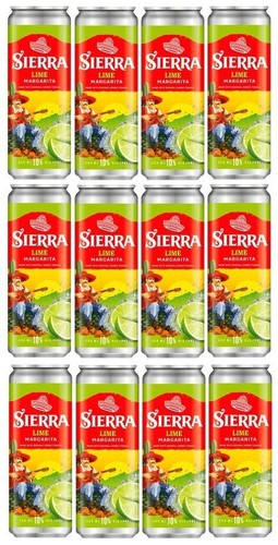 Dosen sierra tequila - dosen, lime