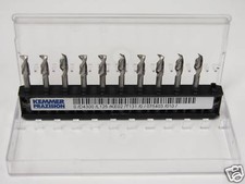 VHM Bohrer D 4,3 Kemmer Präzision 10 NEUE Spiralbohrer CNC Bohrmaschine