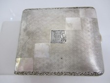 altes Zigarettenetui, Kraft Alpacca gepunzt