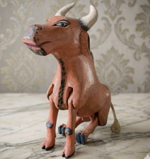 Alte indische Nandi-Marionette