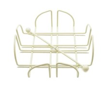 SERVIETTENHALTER 18cm Creme