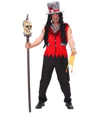 HALLOWEEN KARNEVAL KOSTÜM HERRENKOSTÜM VOODOO PRIESTER ZOMBIE GR. M NEU OVP