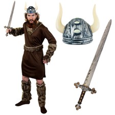 Herren wikinger kostüm helm - wikinger,