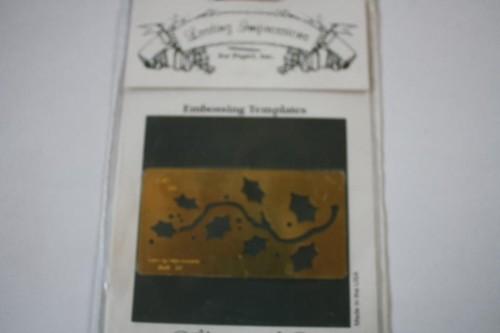 Embossing-Metallschablone
