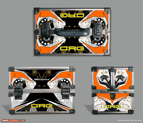 Crg toolbox aufkleber kit - crg,