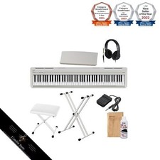 KAWAI ES120LG hellgrau Digitalpiano 88 Tasten X-förmiger Ständer X-Hocker...
