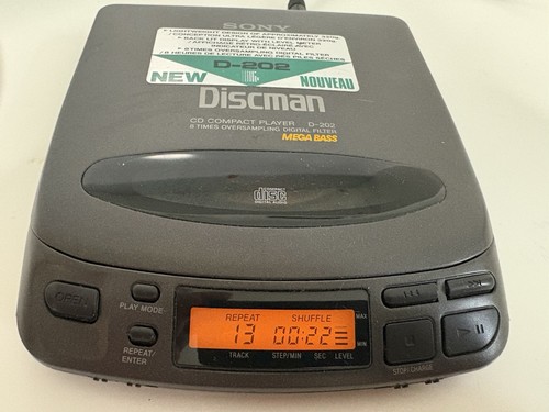 Sony discman 202 top - sony, d-202