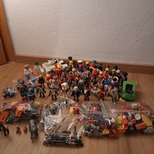 XXL Playmobil Konvolut 1974-2023 60 Figuren Über 250 Zubehörteile Ca 45 Waffen