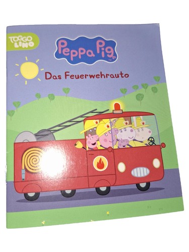 Peppa wutz feuerwehrauto - peppa,