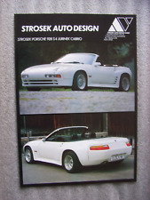 Strosek Auto Design Porsche 928 S4 Jurinek Cabrio Infoblatt