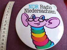 Aufkleber NDR Radio Niedersachsen,  groß ca 80er bis 90er Jahre, Wurm Kultur B