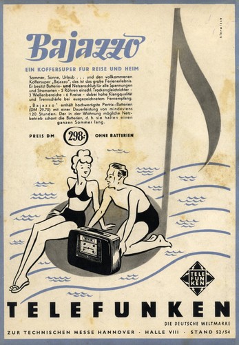 Telefunken kofferradio bajazzo - telefunken,