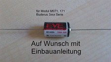 BUDERUS 3... Ersatz  Batterie Ersatzbatterie M071 M171