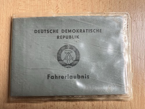 Ddr ausweis urkunde - ausweis,