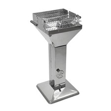 Säulengrill holzkohlegrill - säulengrill,