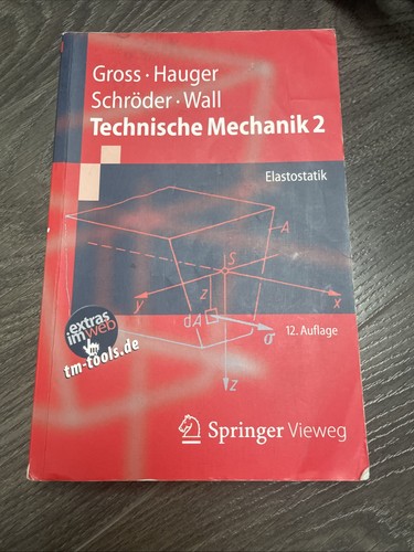 Technische mechanik - mechanik, 2