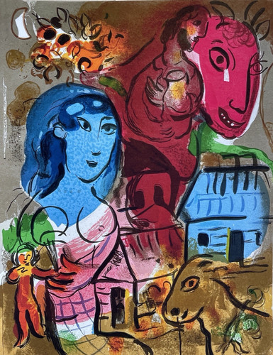 Marc chagall antilope - chagall:,