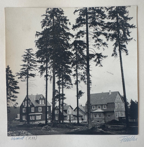 Vintage fotografie oberhof - vintage,