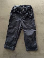 H&M Chino Gr. 80 Baby Kleinkind Hose Dunkelblau
