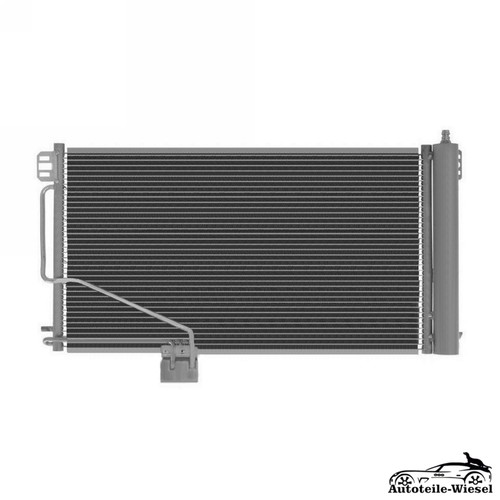 Klimakondensator aluminium mit - aluminium,