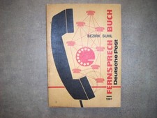Fernsprechbuch DDR Bezirk Suhl  Ausgabe 1981 - Telefonbuch
