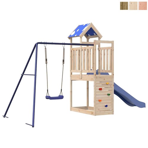 Spielturm klettergerüst mit - spielturm,