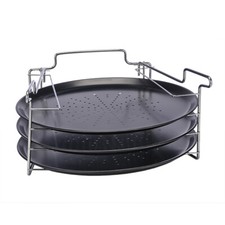 4 TLG. Pizzabackset Pizzablech