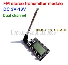 78MHz~108MHz 2 channel FM