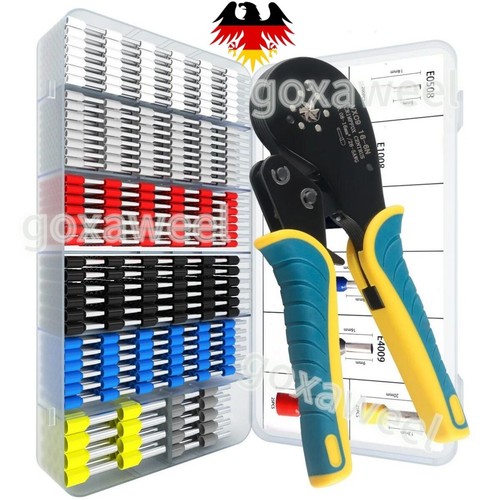 Crimpzange aderendhülsen set - crimpzange,