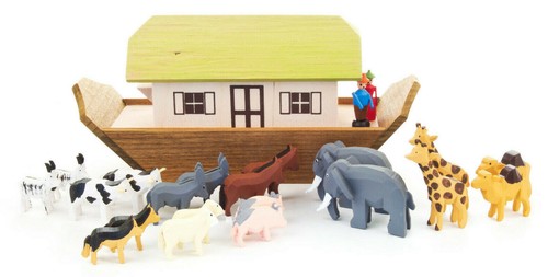 Arche noah mit reifentieren - noah,