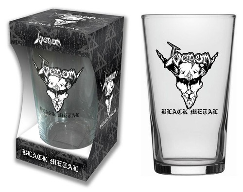 Venom bierglas black - venom, metal