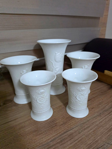 Kaiser porzellanvasen 5er set - porzellanvasen,