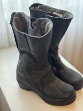 Daytona Lady Pilot GTX Motorradstiefel Gr. 37 GoreTex + Leder + Fersenerhöhung