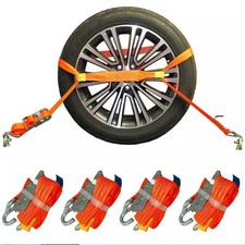 4x Autotransport Spanngurt