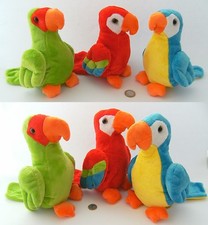 1 Plüschtier Papagei