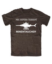 Minentaucher shirt braun - t-shirt,